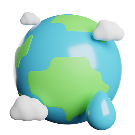 Planeta Terra  3D Icon