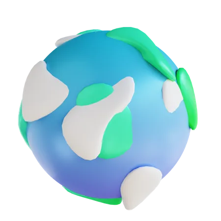 Planeta Tierra  3D Illustration