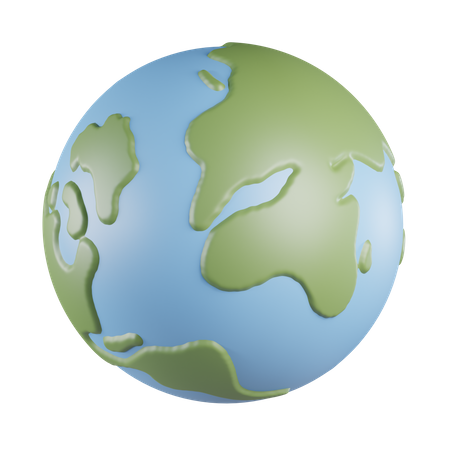 Planeta Tierra  3D Icon