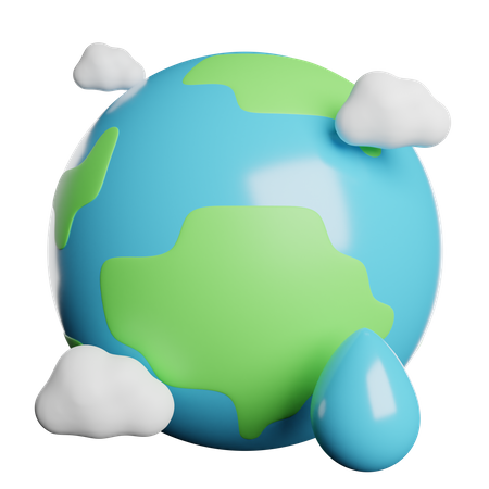 Planeta Tierra  3D Icon