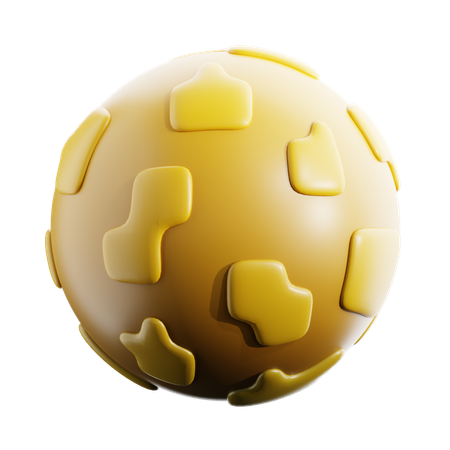 Planeta venus  3D Icon