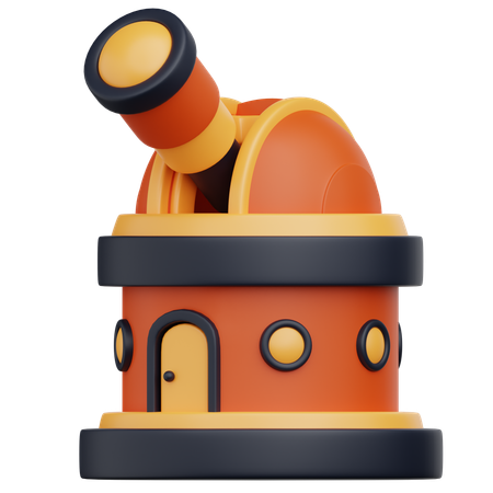 Planetario  3D Icon