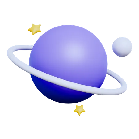 Planetario  3D Icon