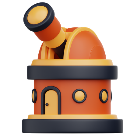 Planetarium  3D Icon