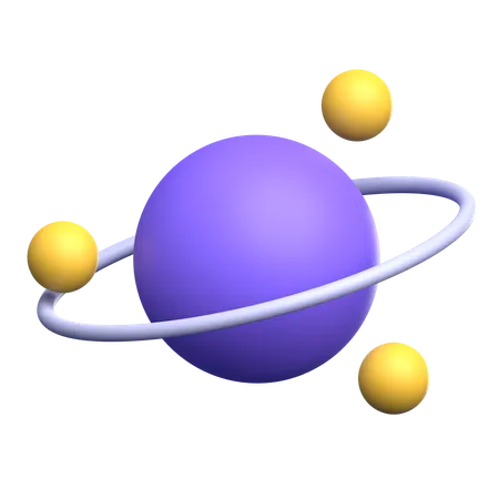 Planetary  3D Icon