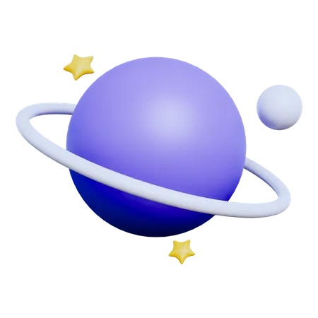 Planetary  3D Icon