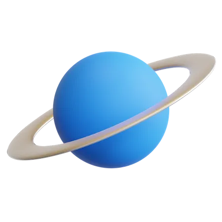 Planète Saturne  3D Illustration