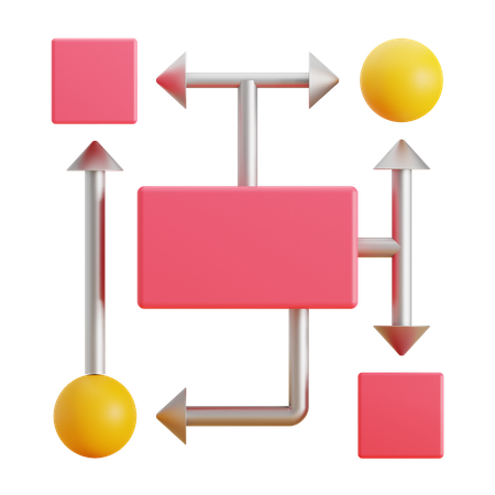 Planificación empresarial  3D Icon