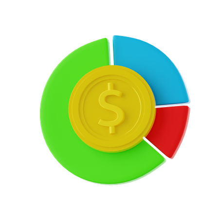 Planificación presupuestaria  3D Icon