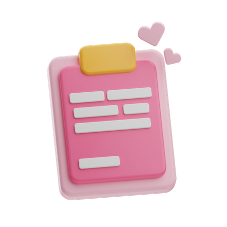 Organisation de mariage  3D Icon