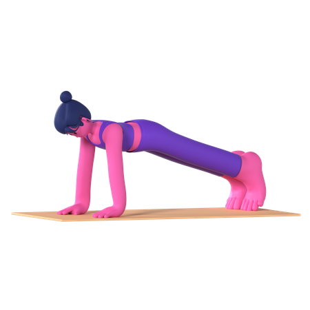9,123 3D Girl In Plank Pose Illustrations - Free in PNG, BLEND, GLTF ...