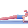 plank emoji 3d