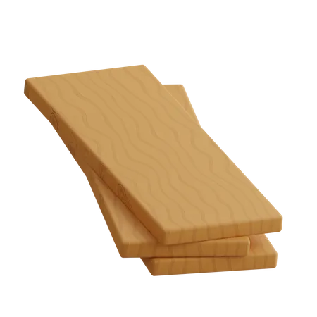 Planks  3D Icon