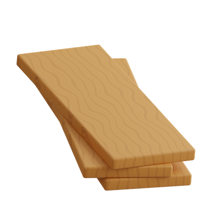 Planks  3D Icon