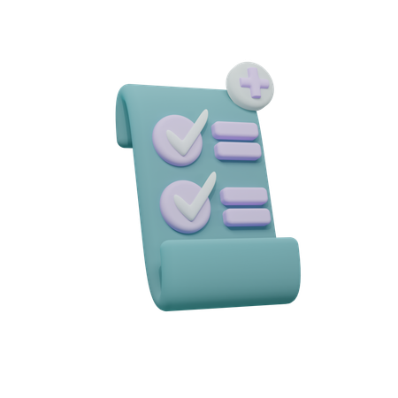 Planning  3D Icon