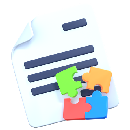 Planning  3D Icon