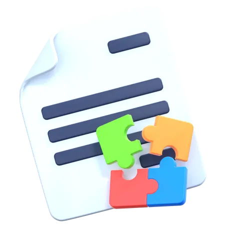 Planning  3D Icon