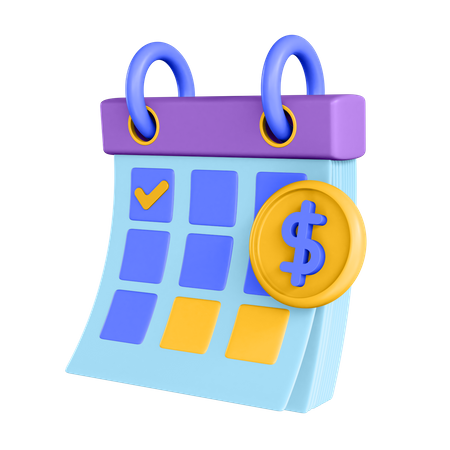 Planning  3D Icon