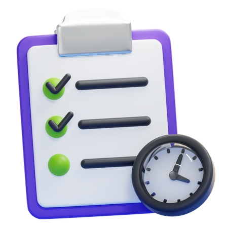 PLANNING  3D Icon