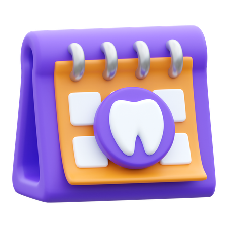 Horaire dentaire  3D Icon