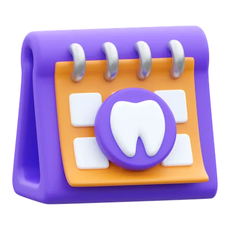 Horaire dentaire  3D Icon