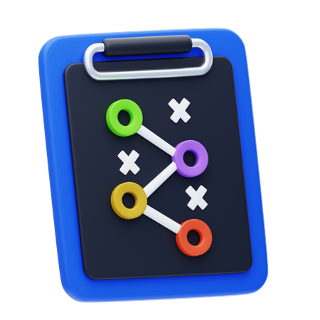 Planning Strategies  3D Icon