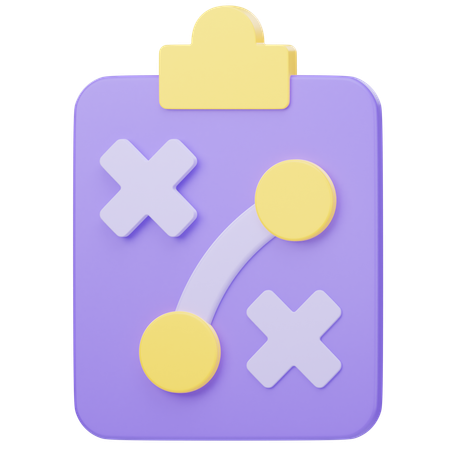 Planning Strategy  3D Icon