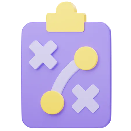 Planning Strategy  3D Icon
