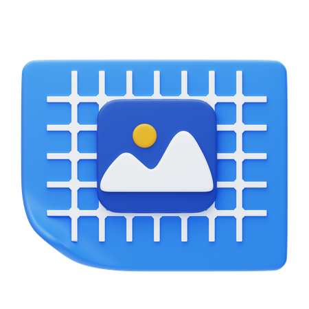 Plano  3D Icon