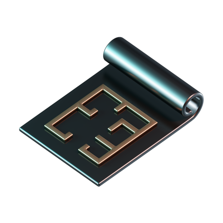 Plano  3D Icon