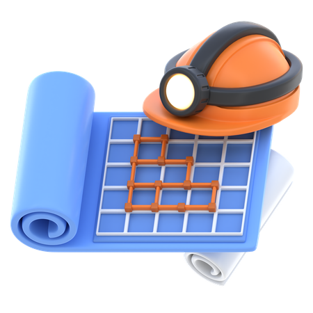 Plano  3D Icon