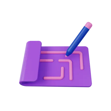 Plano  3D Icon