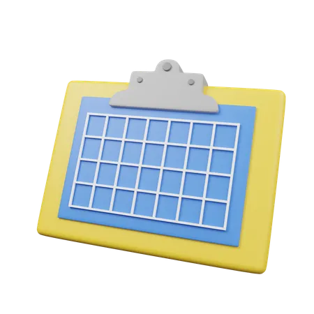 Plano  3D Icon