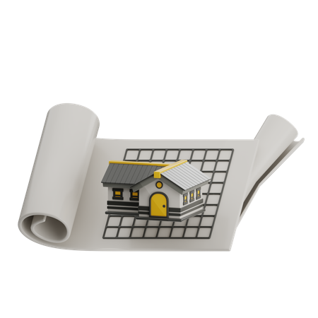 Plano  3D Icon