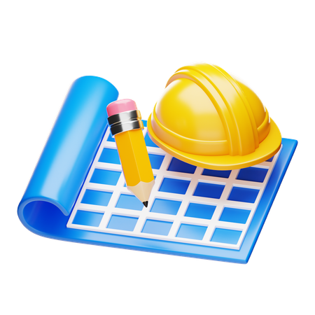 Plano  3D Icon