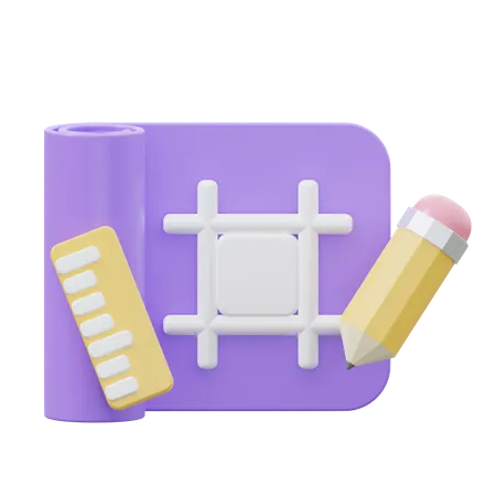 Plano  3D Icon