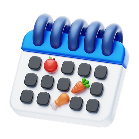 Plano alimentar  3D Icon