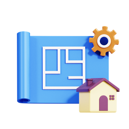 Plano de propriedade  3D Icon