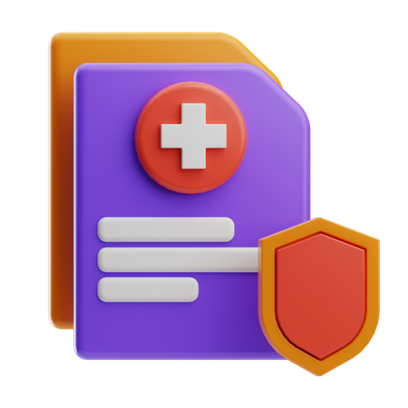 Plano de saúde  3D Icon