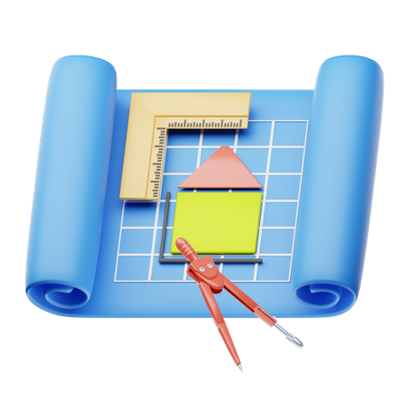 Plano (plano)  3D Icon