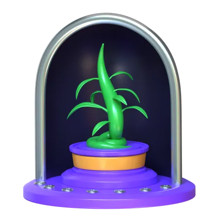 Plant 3 D Future Technology Icon 3D Icon