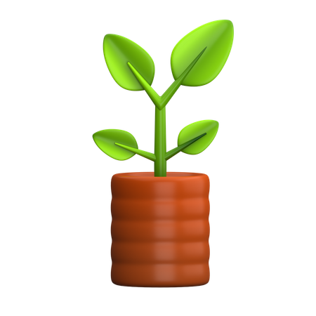 Plant  3D Icon