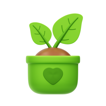 Plant  3D Icon