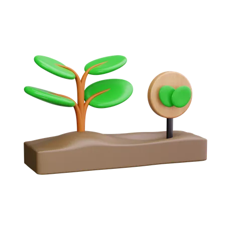 Plant  3D Icon