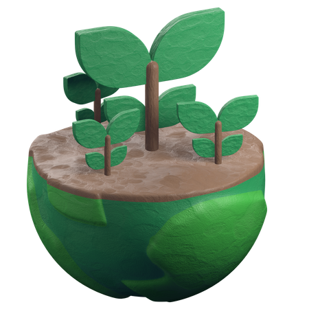 Plant  3D Icon