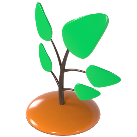 Plant  3D Illustration