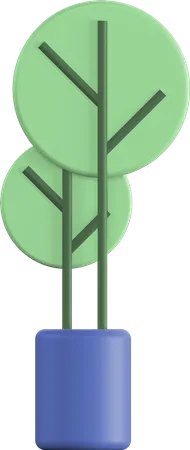 Plant  3D Illustration