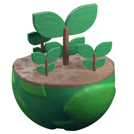 Plant  3D Illustration