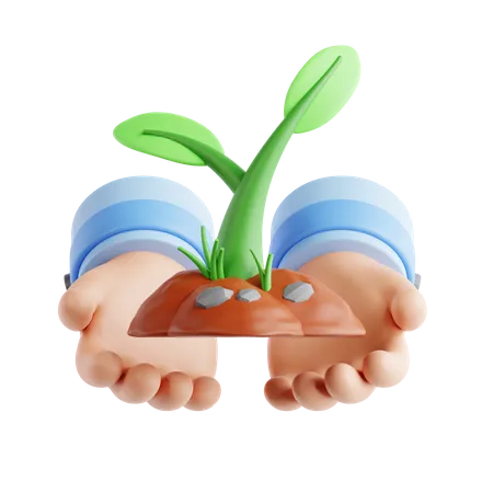 Plant Care 3D Icon