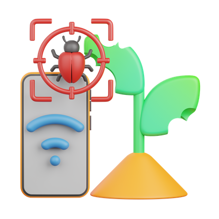 Plant Insect  3D Icon
